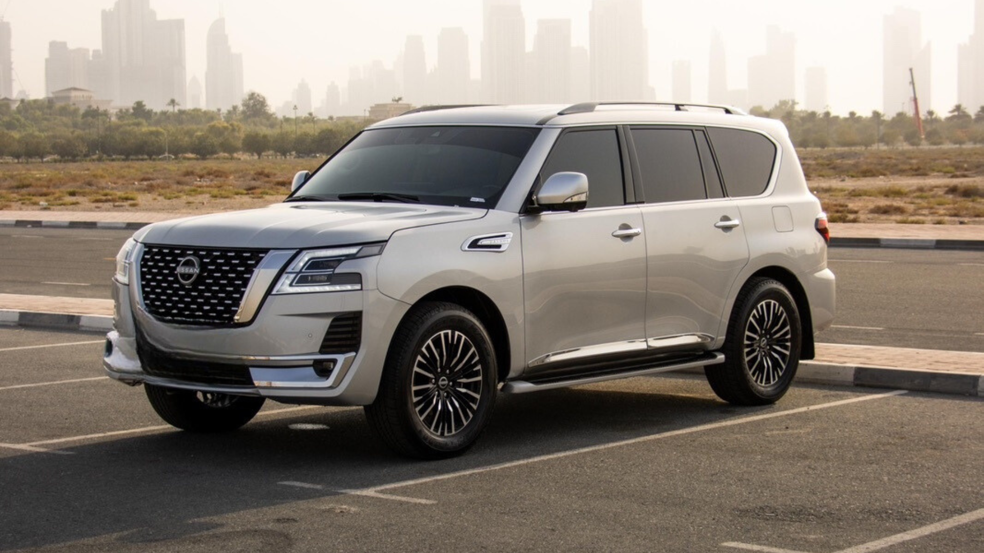 Nissan Patrol V8 2023 Rental in Dubai